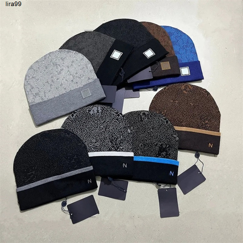 Beanie/Skull Caps Winter knitted beanie designer cap fashionable bonnet dressy autumn hats for men skull outdoor womens hat cappelli travel skiing w