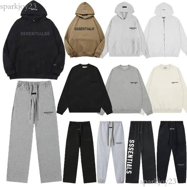 essentials Suit Designer Sweatpants Men Hoodie Sports Sports essential Pants Letter Tracksuit Hoodie Mens Sweatshir Fleece essential fearlys of good