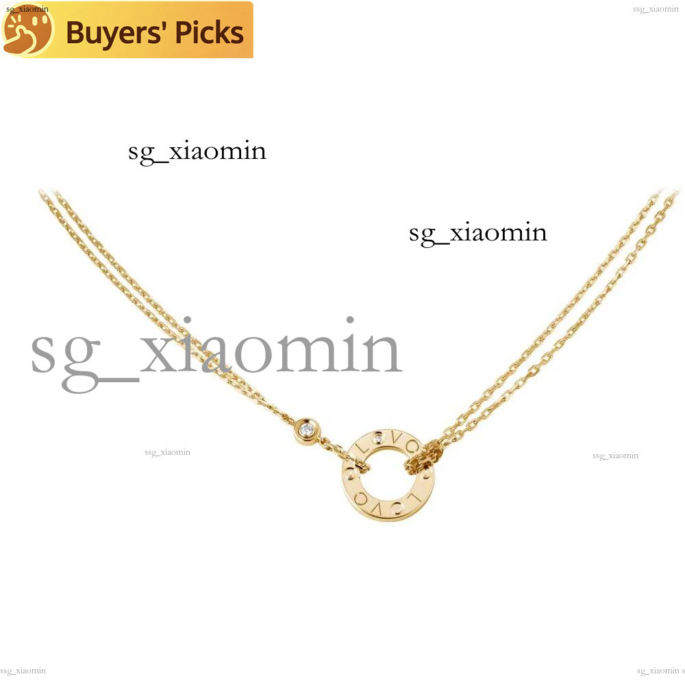 2026 Classique Deux Diamants Amour Colliers pour Femmes Fille Glissière Pendentif Collier Colliers Collier Femme 316L Titane Acier Designer Bijou