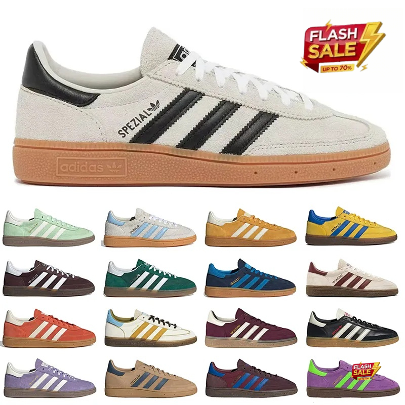 Designer Shoes Adidas Spezial casual shoes sneakers Low Top Skate Synthetic Upper Rubber Outsole Up Footwear reddish brown Trainers shoe Men women S