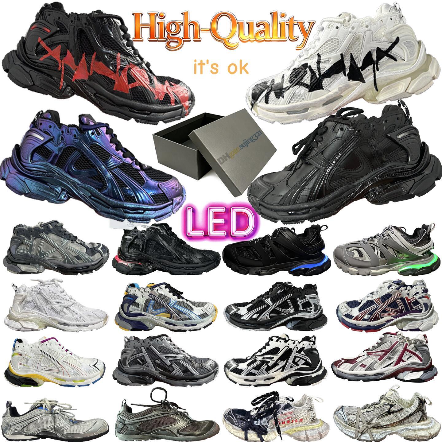 10A runner track 3xl radar defender sneakers high quality led runner 7.0 7.5 track 3.0 sneakers designer shoe men women distressed dad shoes trainer