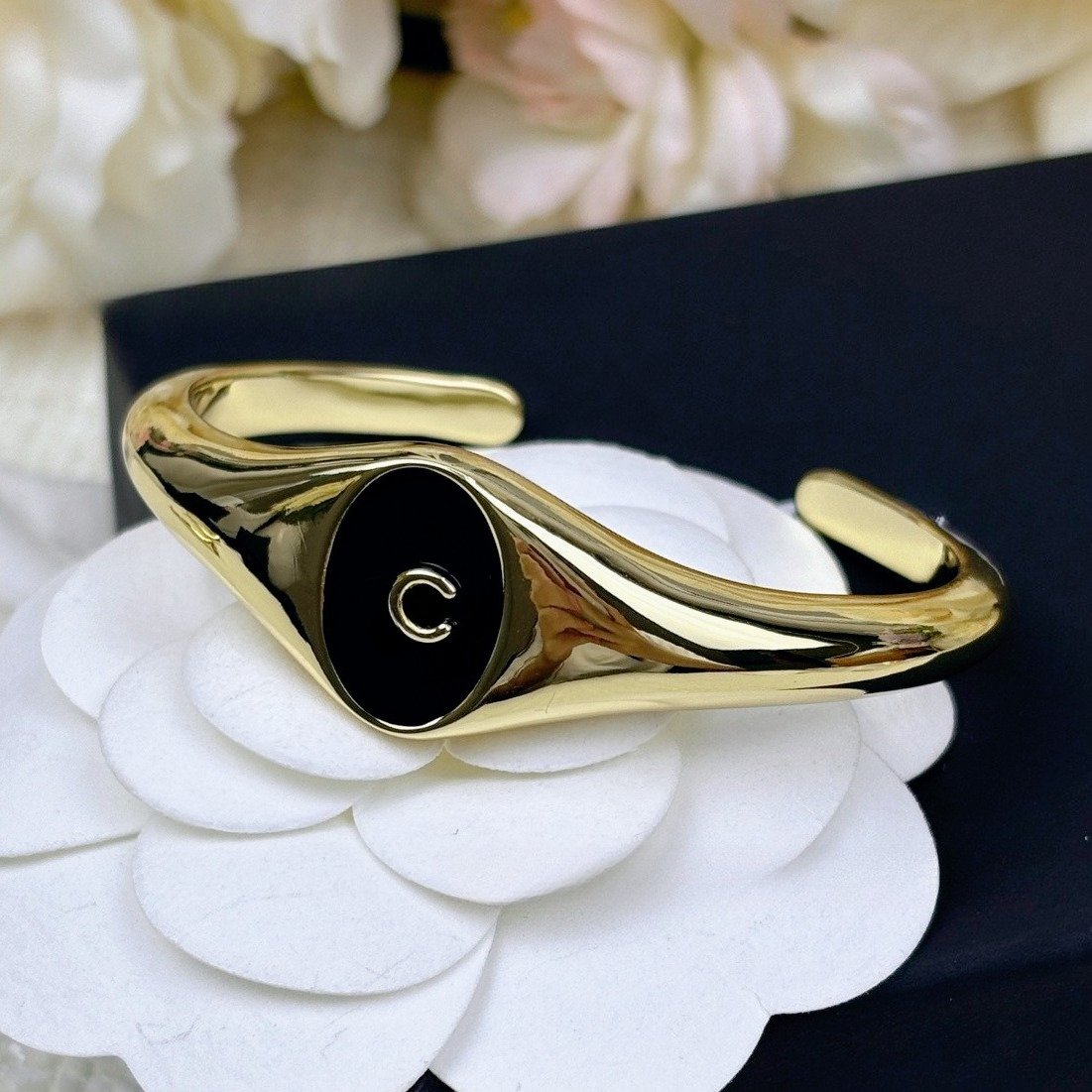 Bracelet de créateur ouvert de luxe, bijoux cadeau pour femmes, manchette, accessoires de bijoux de mariage
