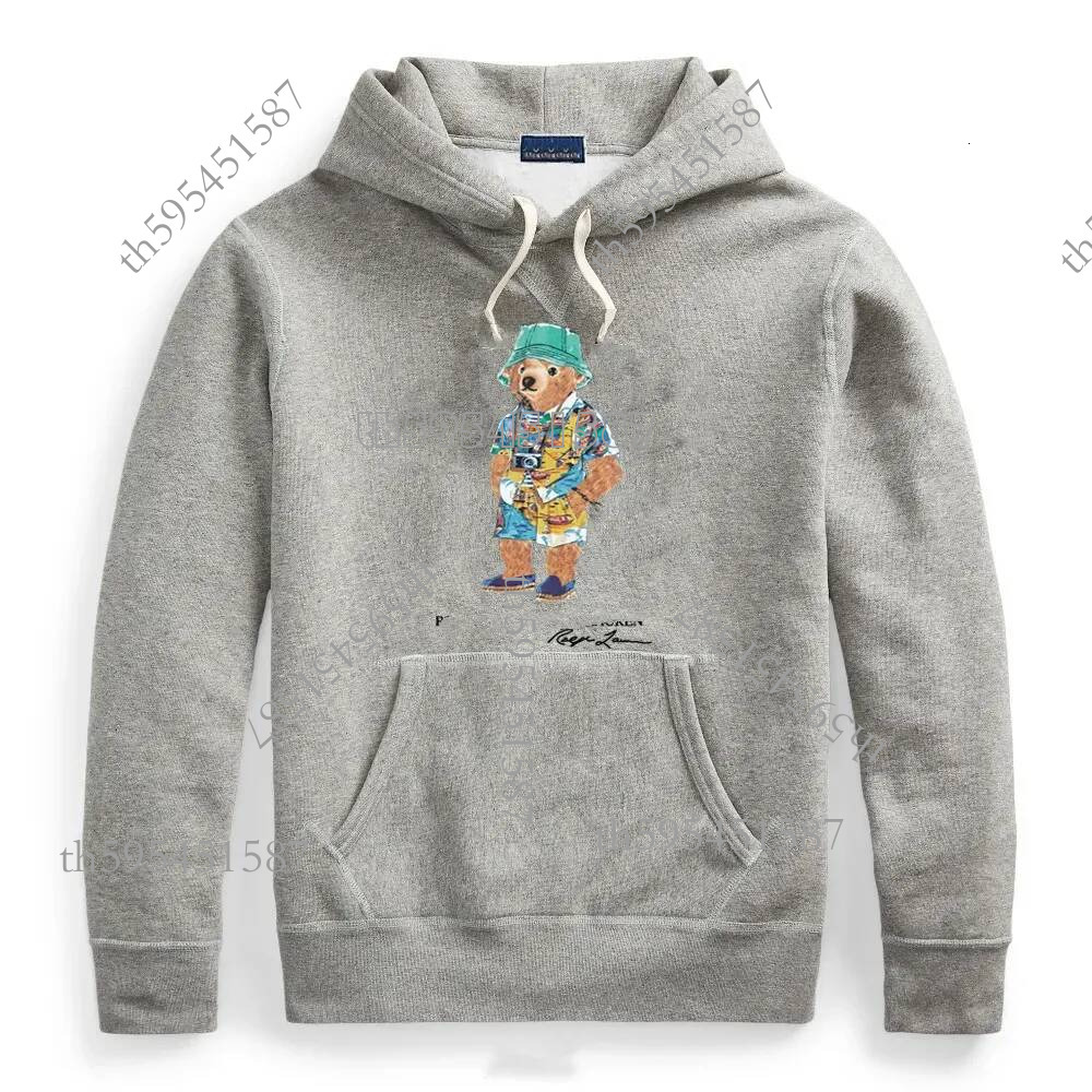 Designer Mens Ralphloren Hoodies Luxury Fashion Jumpers Clothing Classic Bear Sleeve Pullover Casual Sportswear Crewneck Men Women Ralphtis Laurenes