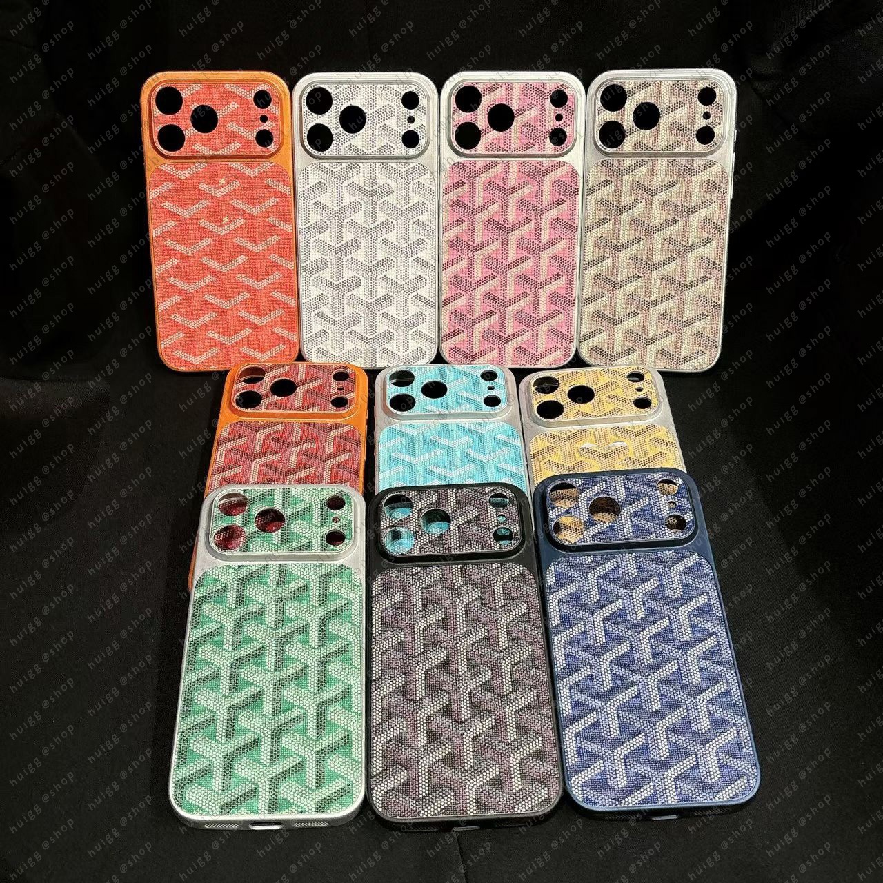 Luxury Leather Designer Phone Cases For iPhone 17 Air 18 17 promax 16 15 14 plus 13 mini 15 Pro XR XS MAX 7 8 PLUS Letter Mobile Back Cover With Car
