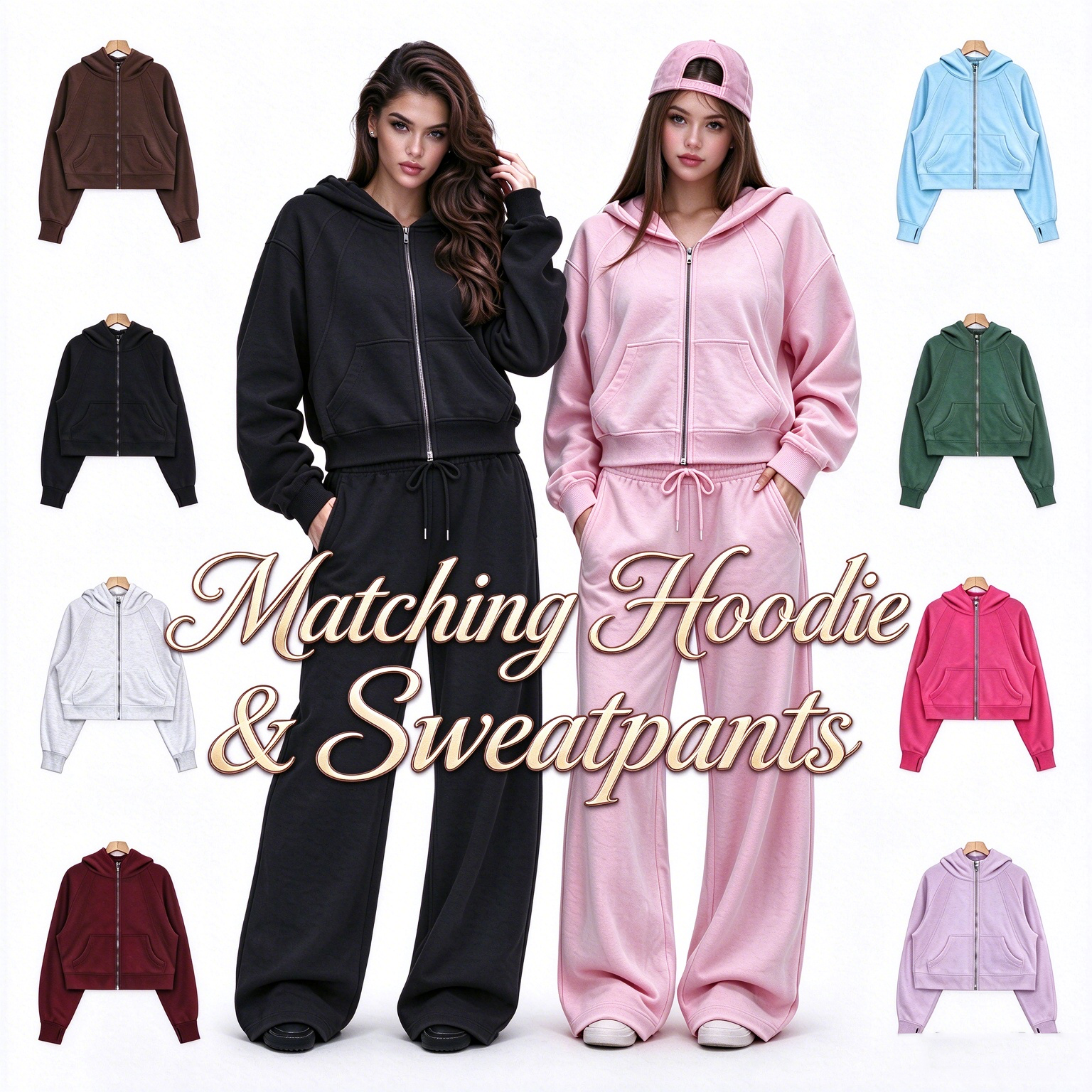 Womens Lulumac Scuba Zipper Sets Tracksuits Designer Hoodies Jacket pants Jogger suits Casual Sportswear Set cottonfleece Fashion Sweatshirt Suit Si