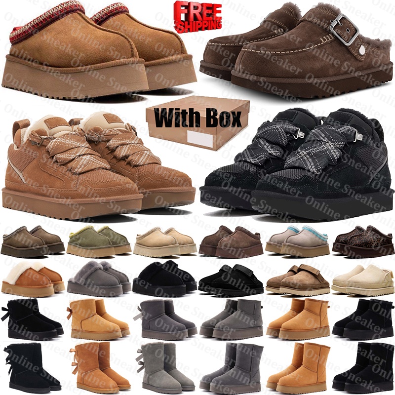 Free Shipping Designer uggswomens uggsman tasman boots booties Shoes winter for mens womens Autumn fur heel sneakers australia over the knee snow hi