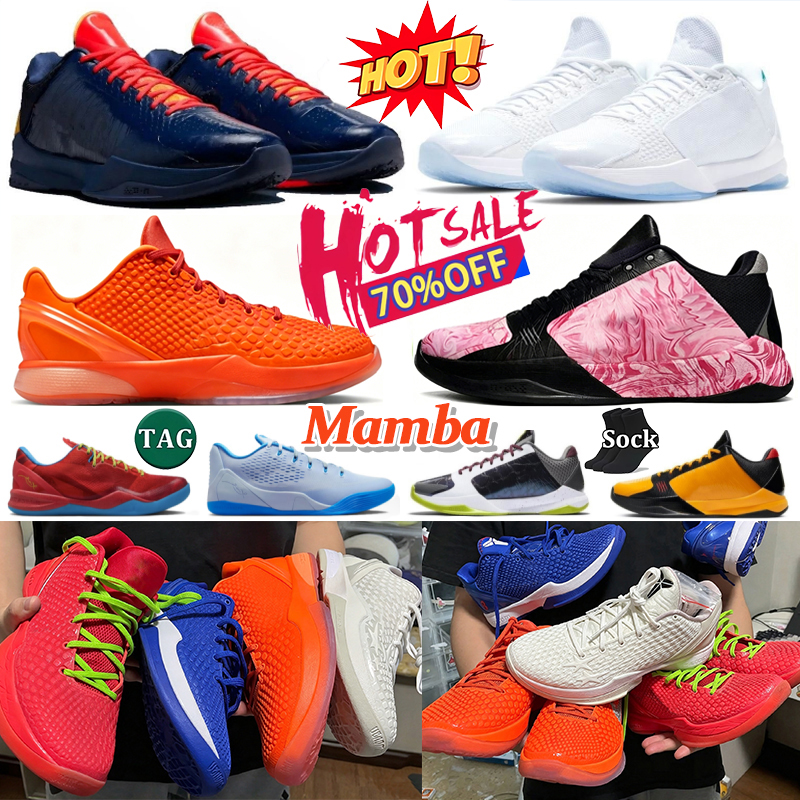 With Box Basketball Shoes Mamba 6 Men Women eybl 9 4 Grinch Dodgers 8 Sneakers What The Venice Beach Mambacita 5 Sports Shoes Outdoor Trainers Mamba