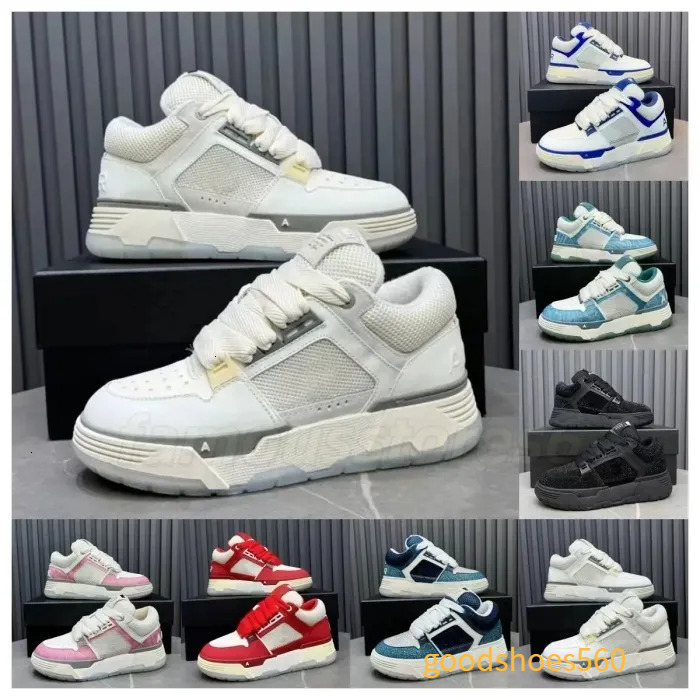 2026 Luxury Rhinestones Amishoes platform sneaker Womens Mens Designer Casual Wedge leather Canvas track Outdoor sport shoe Sac Tennis trainer Hike