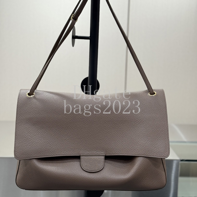Maxi Flap Bag 38.5CM Luxury Designer Handbag Master Quality Grained Calfskin Shoulder Crossbody Evening Bag with Gift Box X012AA