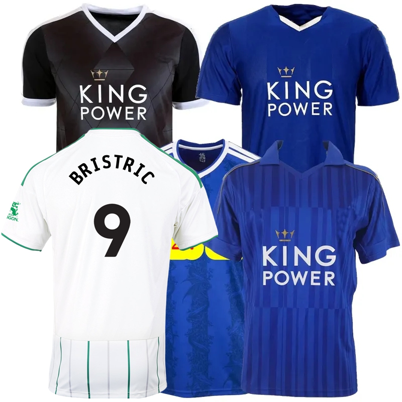 Retro classic 15 16 17 18 19 VARDY LEICESTER 2026 2027 soccer jersey Morgan Okazaki Mahrez Kante MAGUIRE FAES BRISTRIC RIIS REID WATSON PAGE OKOLI C