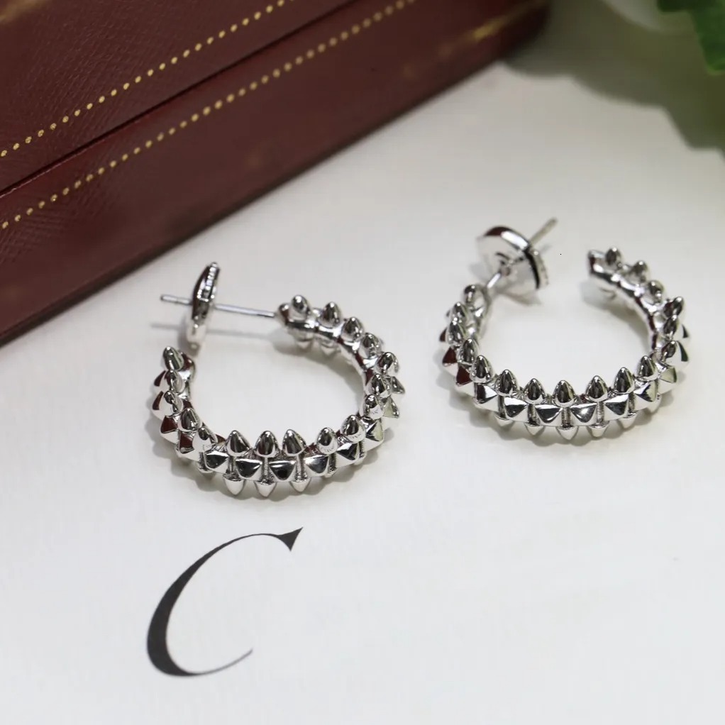 Designer Earring For Women Stud Titanium Steel Studs 18k Gold Plated Earrings Luxury Jewelry Gift