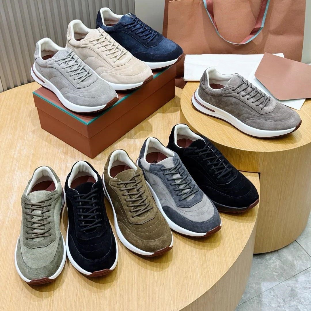 Mens sneaker tennis walk winter shoe Designer sport shoe suede leather track dress athletic casual Luxury Run shoe Outdoor Travel basketball golf Hi