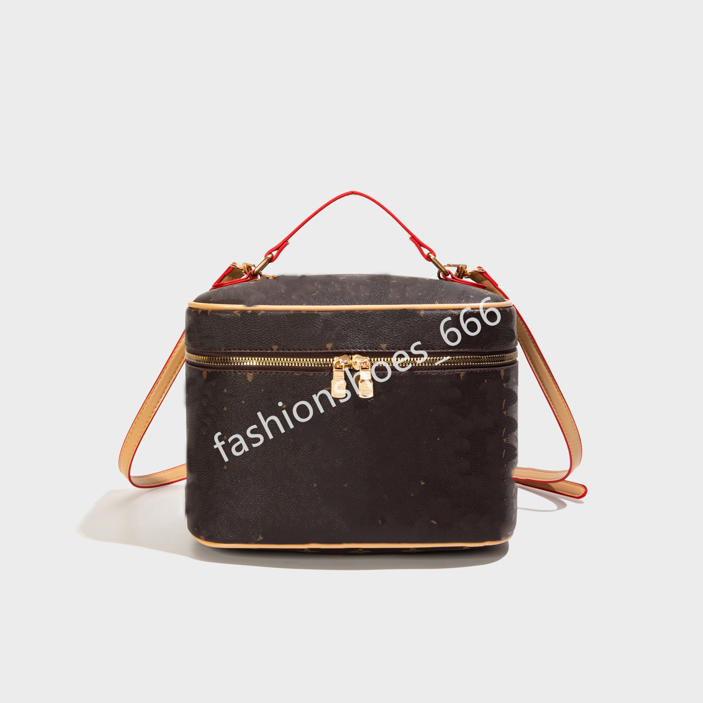 designer makeup bag Cosmetic Bags Fashion Makeup Bag Luxury Women Designers Toiletry Travel Pouch Ladies Purses High Quality Handbags 19cm
