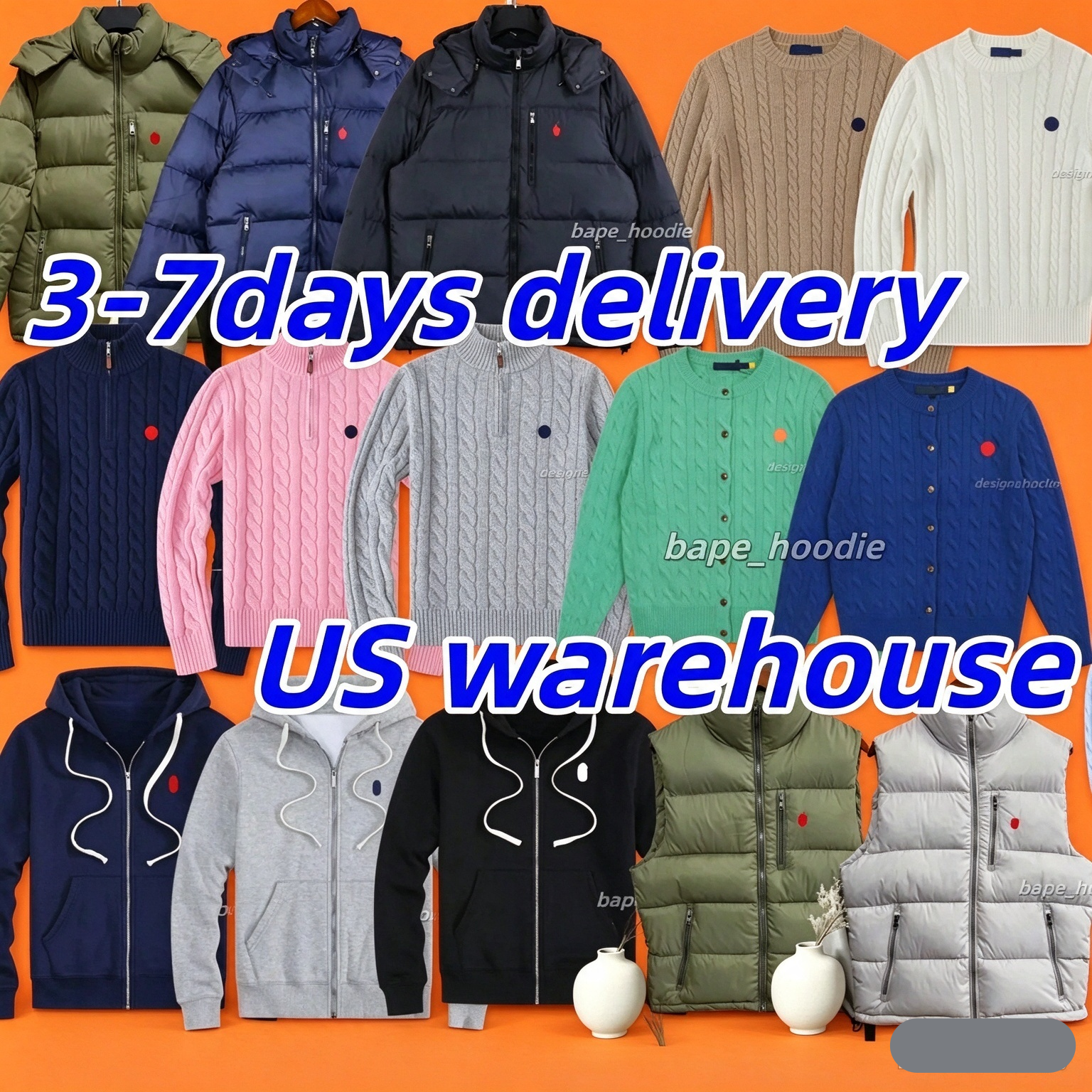 men designer streetwear high quality cotton hoodies sweaters jackets shirts t-shirts polo casual shorts loose tops wholesale
