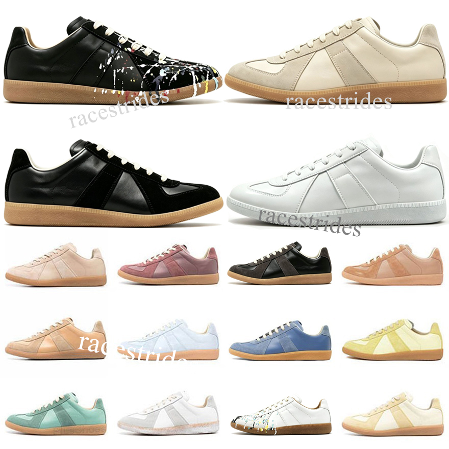 With Box designer womens shoes casual sneakers margielalies gat vintage german trainer runner shoes replicate suede MM6 woman mens quiet luxury walk