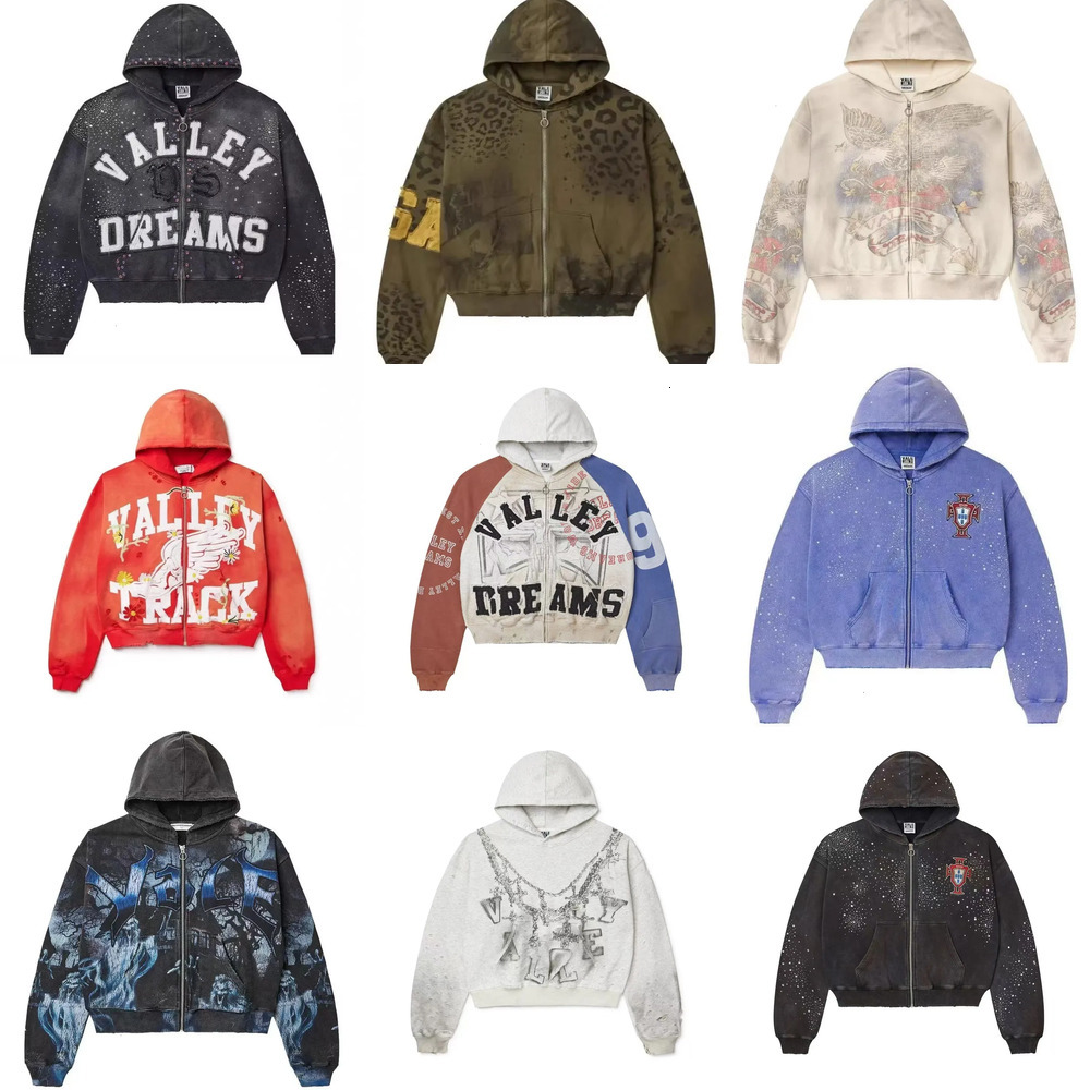 A+VallyDesigner Mens hoodie dreams Vintage vale Graphic Y2k Mens pullover hooded men zipup hoodie hoody sweater woman hip hop Top sweatpants Hoody H