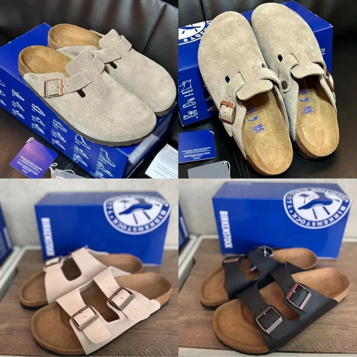 Designer Boston Clog Sandals Soft Footbed Women Slippers Men Slides Shoes Boy Girls Clogs mens womens sliders trainers flip flops sandles sandales s