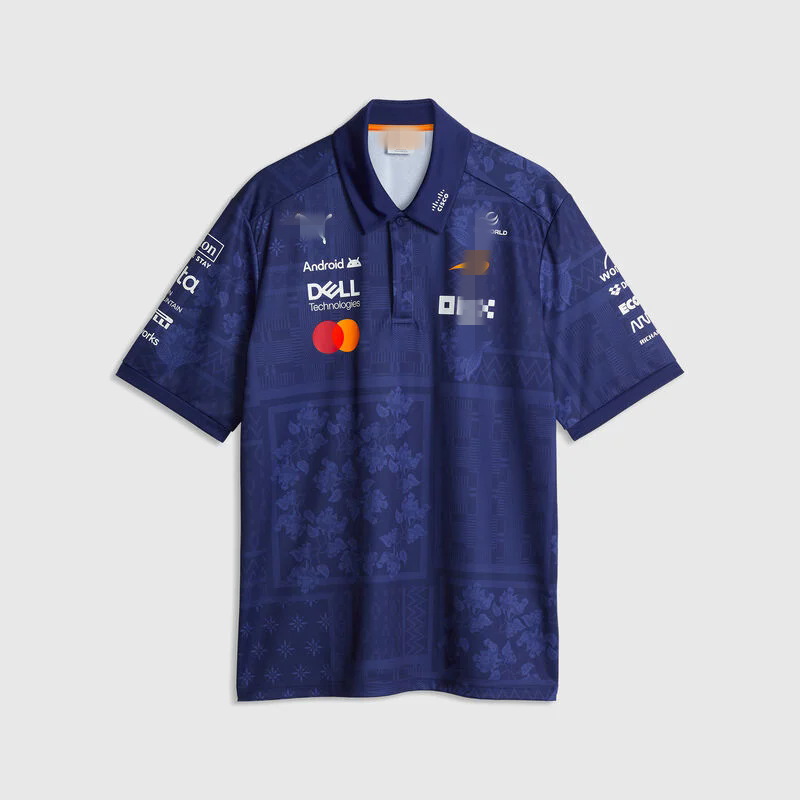 Wholesale hot items Manufacturer direct sales support customization McLaren F1 2026 Team Replica Singapore Drivers T-Shirt Men graphic tee shirt