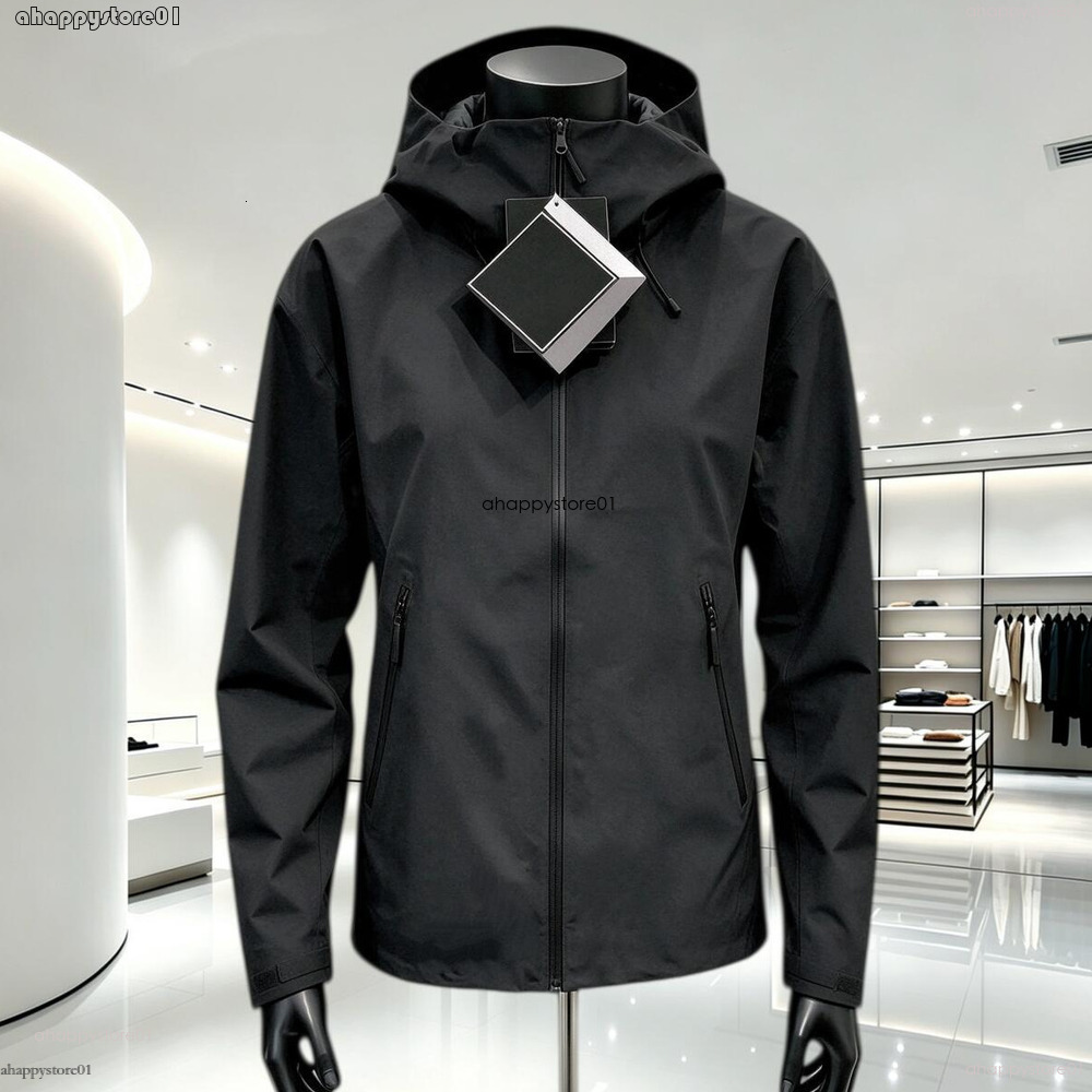Arcteryxlyjacket Men Women Designer Ski Jacket Goretex LT SV Hard Shell Zip Up Waterproof Hood Windbreaker High Quality Fashion Artery Jacket Trend