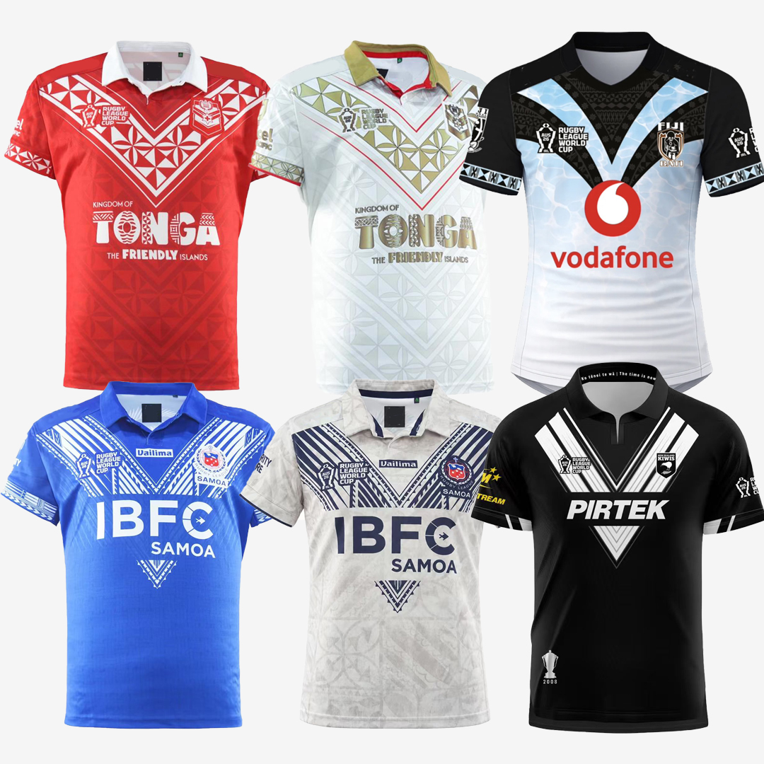 2026 2027 New Zealand Kiwis Jerseys Men's Training uniform world cup kit Shirt T Fiji Tonga Samoa Rugby League 26 27 Home away black white blue