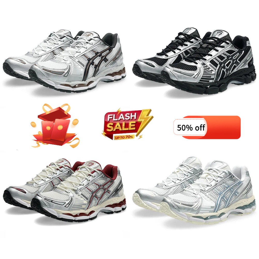 Asics Gel 12 1 Laufschuhe Herren Damen Outdoor Langlebige Turnschuhe Klassisch Schwarz Grau Weiß Mesh Atmungsaktive Gel Kayano Plateau Sneakers Tren