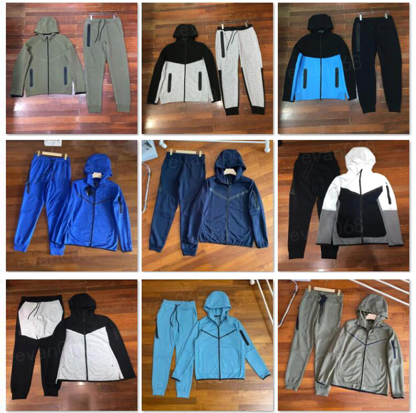 Designer hoodie Tech Fleece tracksuit Mens Hoodies Pants Tracksuits Sports Jackets Space Cotton Trousers Tracksuit Bottoms Man Joggers Sports Suit T