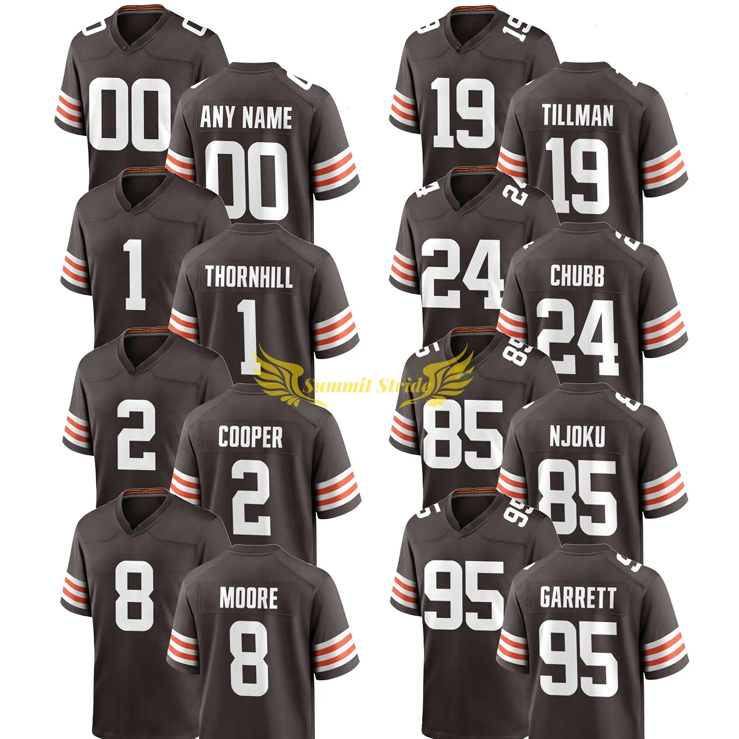 2026 Mens Shedeur Sanders Concepcion Quinshon Judkins Chubb Jersey American Football Shirts Stitched Embroidered Uniforms Sports Wear