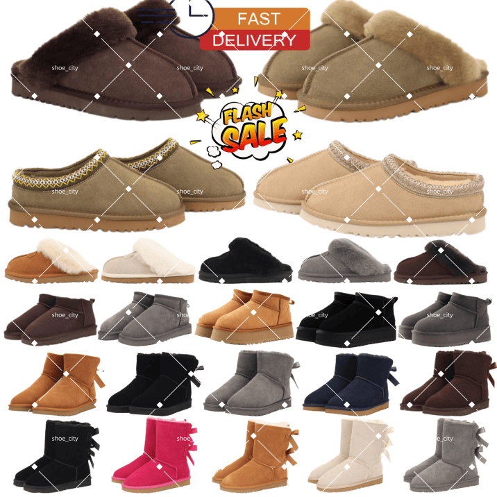 designer snow swomens swomenboots women tasman tazz womens suede bootes Australia purple khaki silver yellow keep warm winter outdoor sandals cheaps
