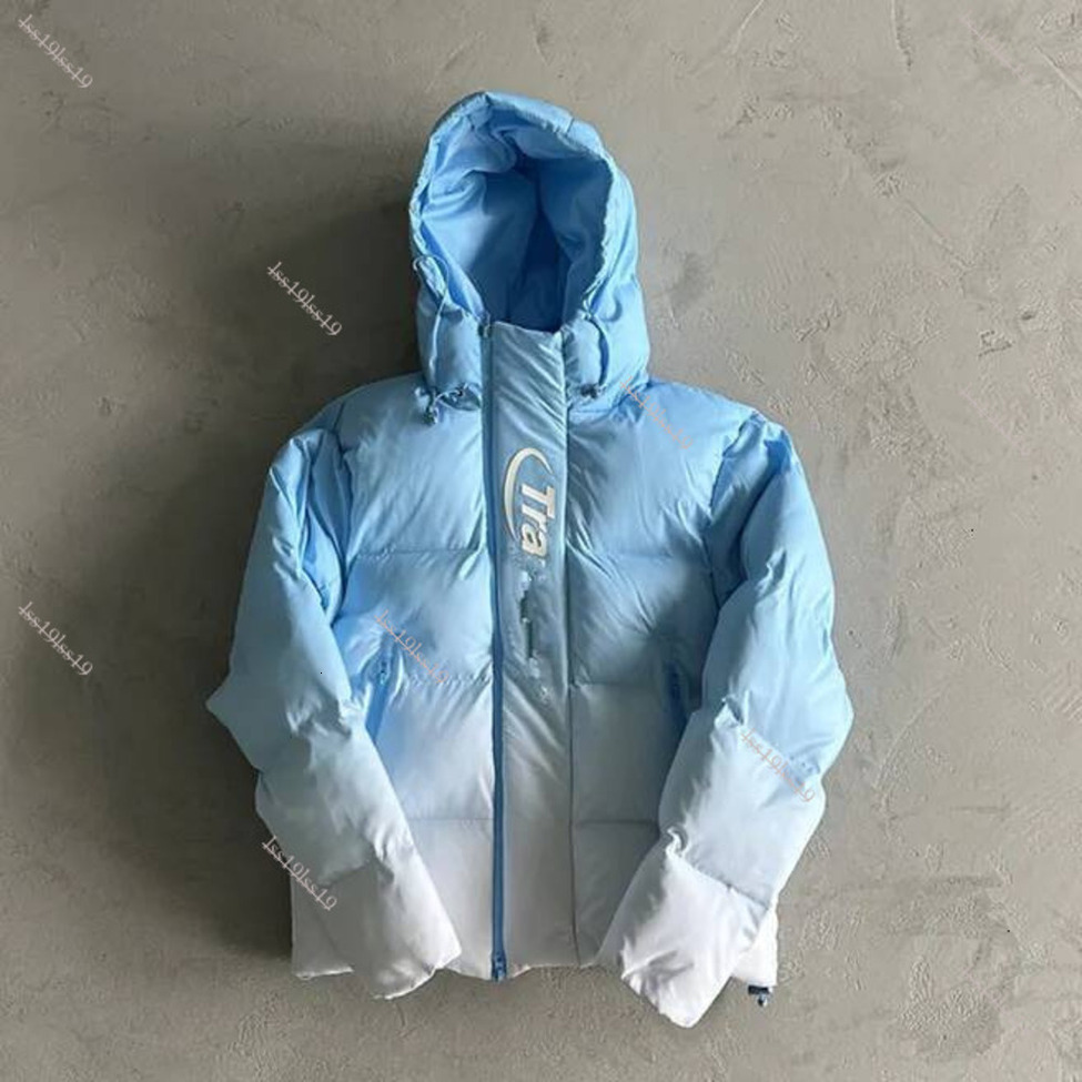 Trapstarlyness Down Jacket Mens Coat Designer Puffer Jackets Windbreaker Zipper Embroidered Insulated Winter Warmer London Shooters Puffer Jacket 8A