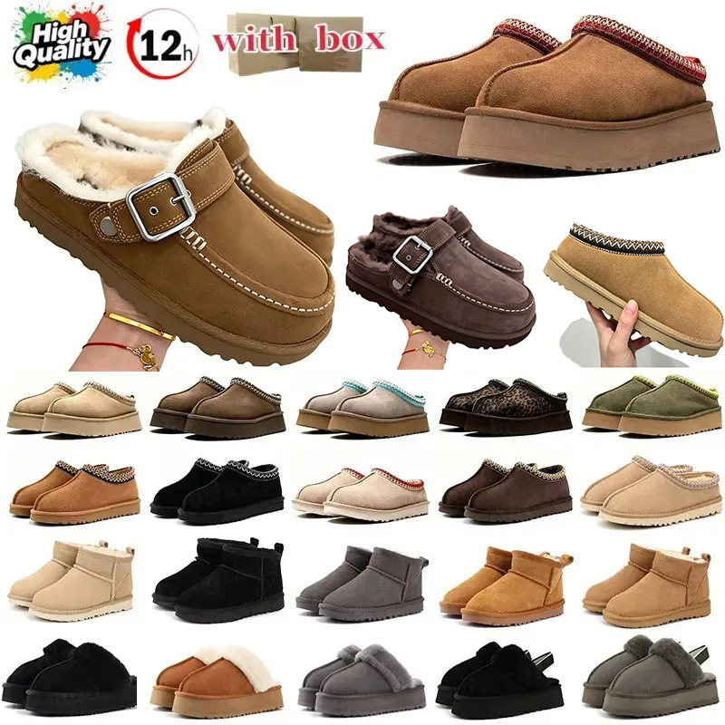 Golden Family Goldenstar Evelina Sabots Sabots Slides Tasman Tazz Pantoufles Designer Bottes de neige aux graines de moutarde Mini plateforme Aus