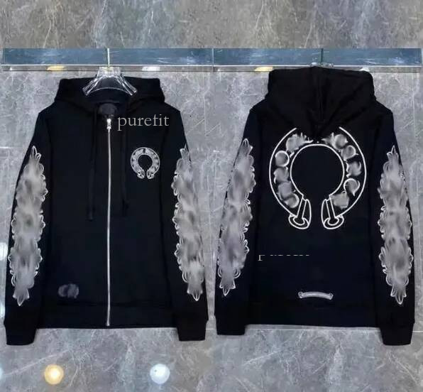 Cross Sanskrit Hoodie Heartlyness chrome Designer Hoodie Long Tshirt Pullover Sanskrit Chromelies Printed Hooded Sweatshirts Cardigan Zip Up haarts