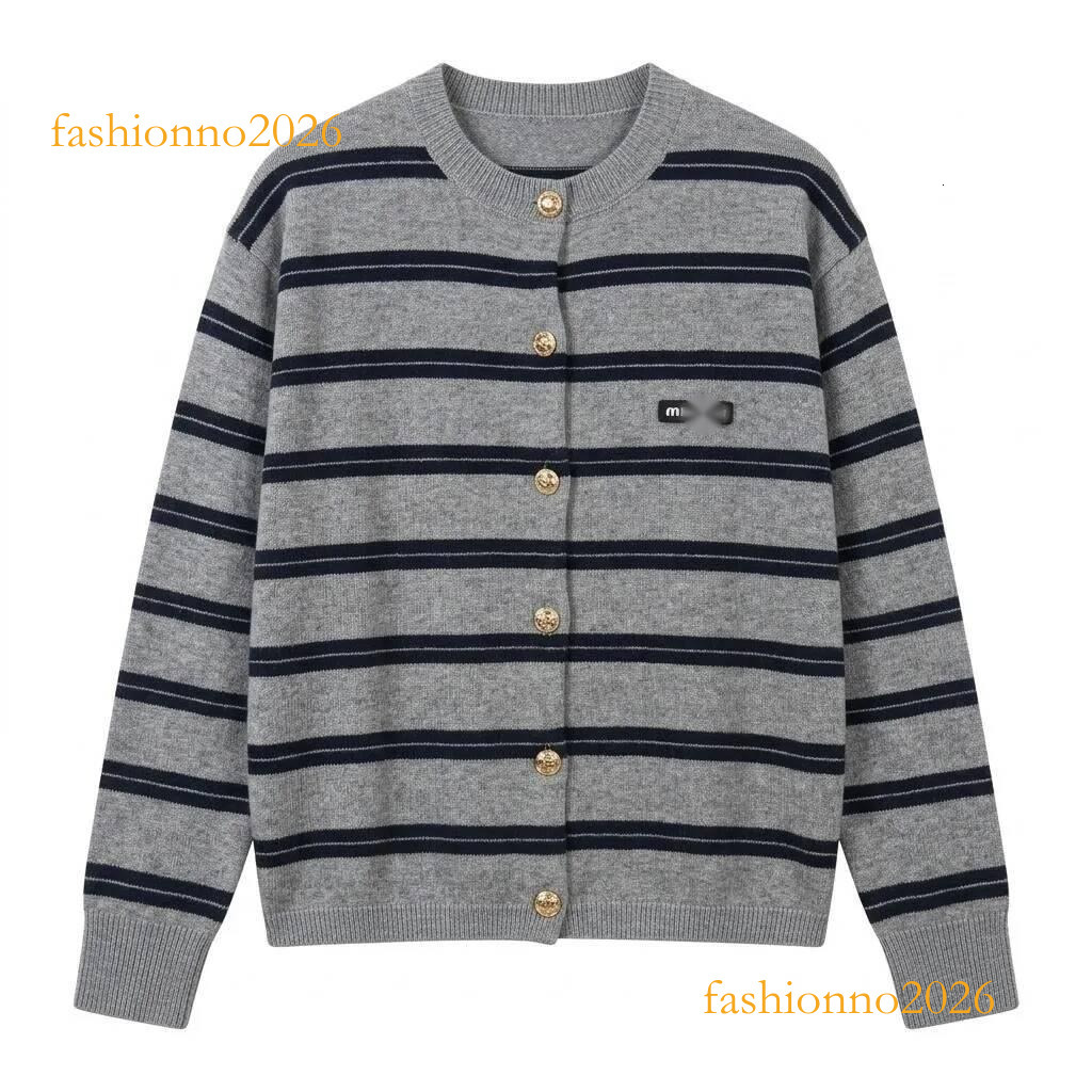 New Muilies Sweatshirt Preppy Denim Lapel Collars Stitching Fashion Miulyness Miu Hoodie Knitted Cardigan Blouse Luxury Classic Casual Soft MM Hoodi