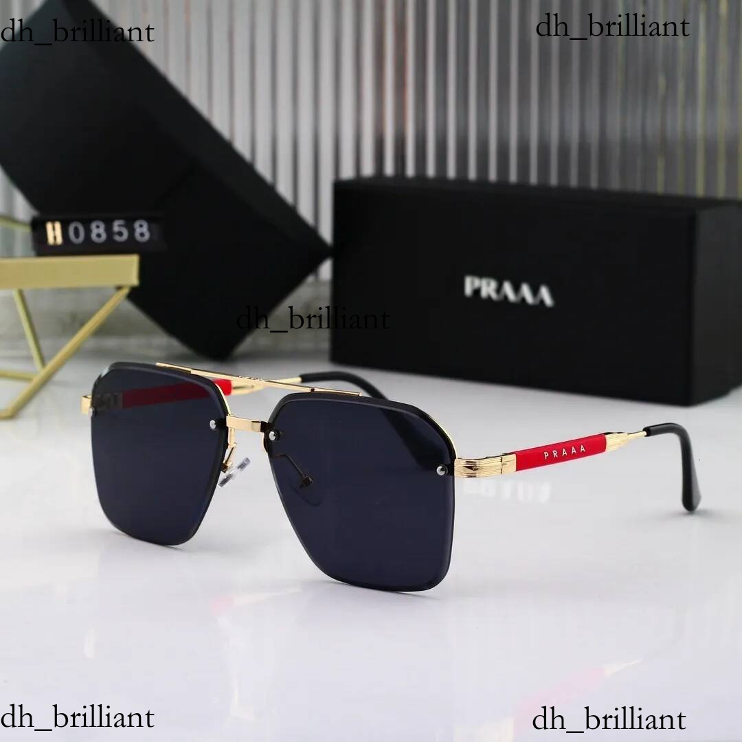 0858 Top lunettes de soleil de luxe designer femmes hommes portant la mode vente chaude lunettes senior pour femmes lunettes cadre vintage métal