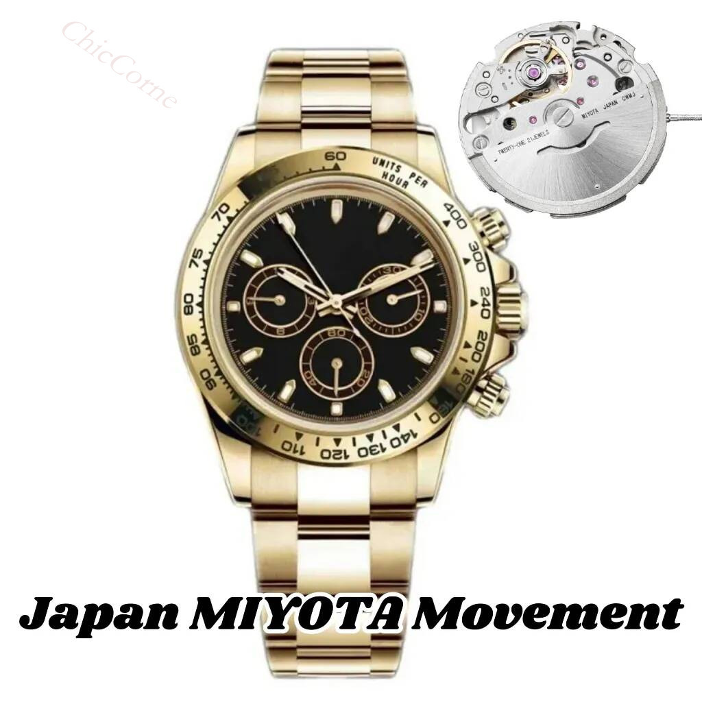 41mm sapphire glass higher version stainless steel casewith business watch automatic mechanical watches mens high quality