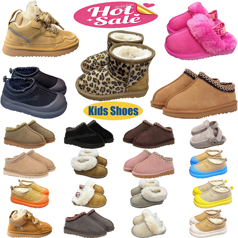 Kids shoes Designer Tasman kids Boots Slippers Tazz Womens Boot Classic Ultra Mini Platform lime Goldenstar clogs Booties Slides Women Suede Winter