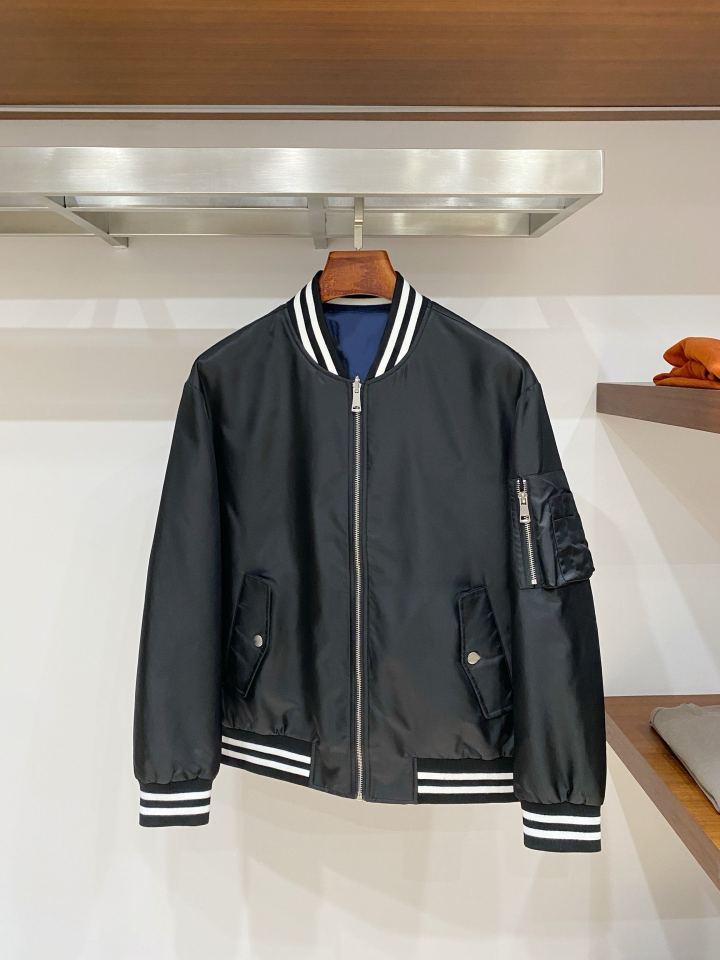 G Nouvelle veste imprimée double face avec manteau en coton - veste décontractée pour homme