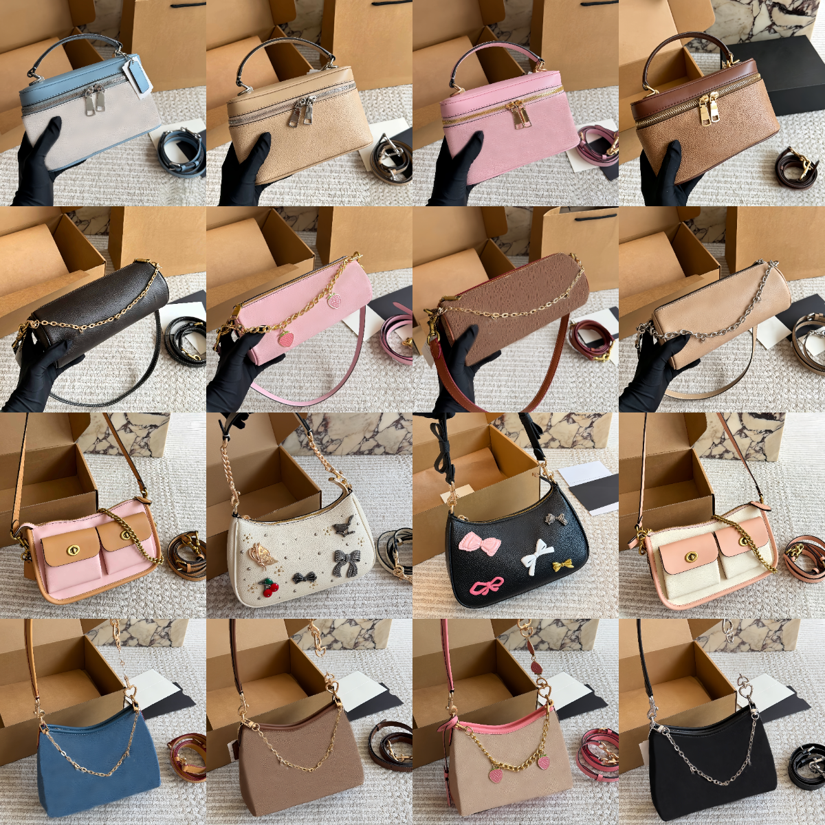 Nouveaux gros sacs décontractés pour femmes fourre-tout de mariage date de mariage sac à main en cuir lettre sac à bandoulière en métal rue shopp