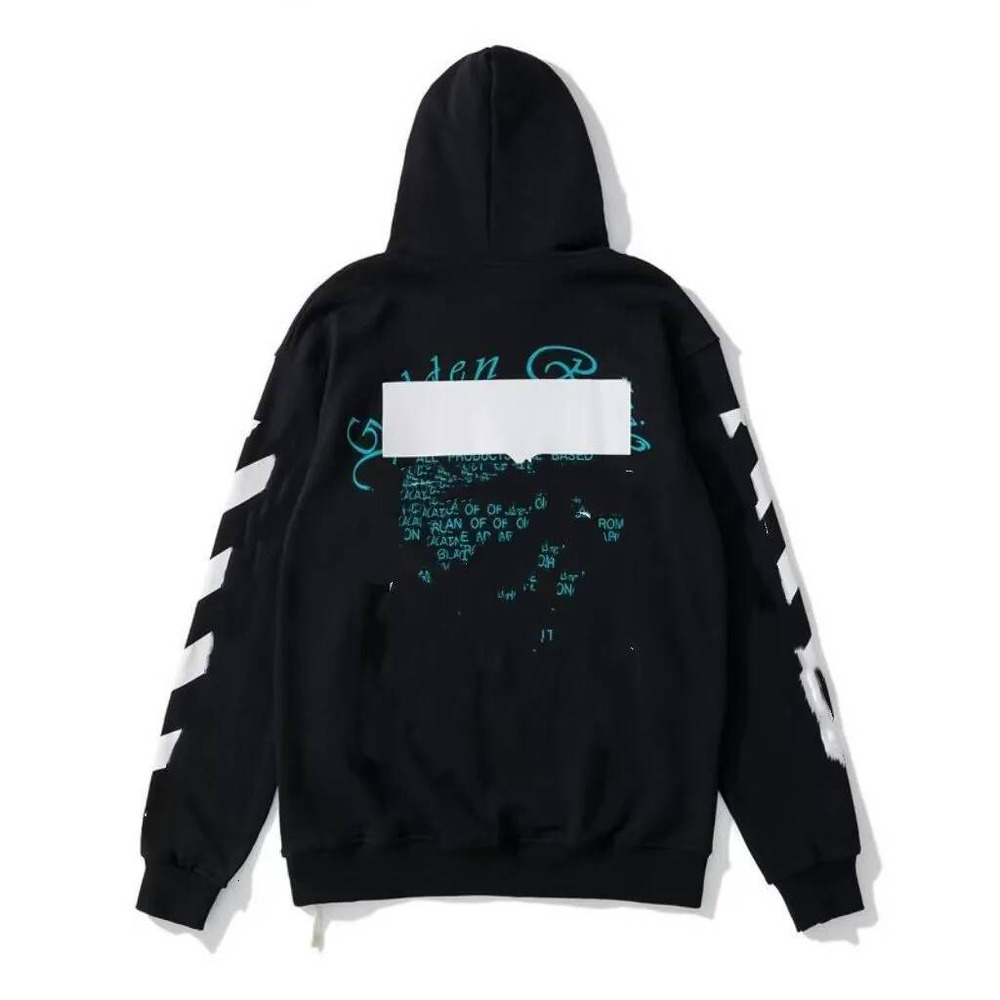 Off White 2026 10A Graphic Designer Off Hoodie High Quality Pullover Sweatshirt For Men Women Casual Skateboards Trend Oversized Black Offes White H
