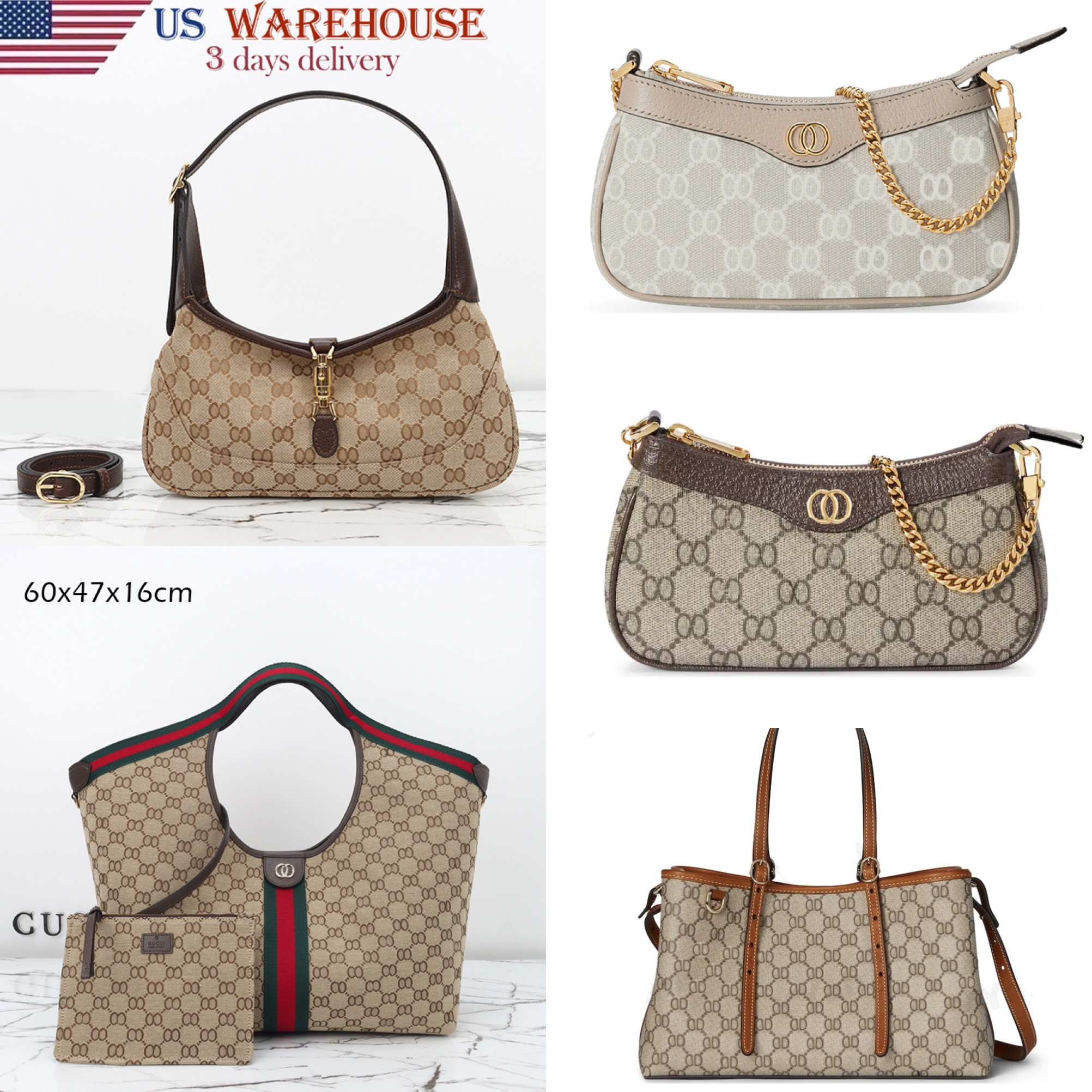 designer bag shoulder bag Top Quality luxury purse wallet Brown crossbody bag Fashion handbag Classic women's Bag Retro bag Large Capacity Bag