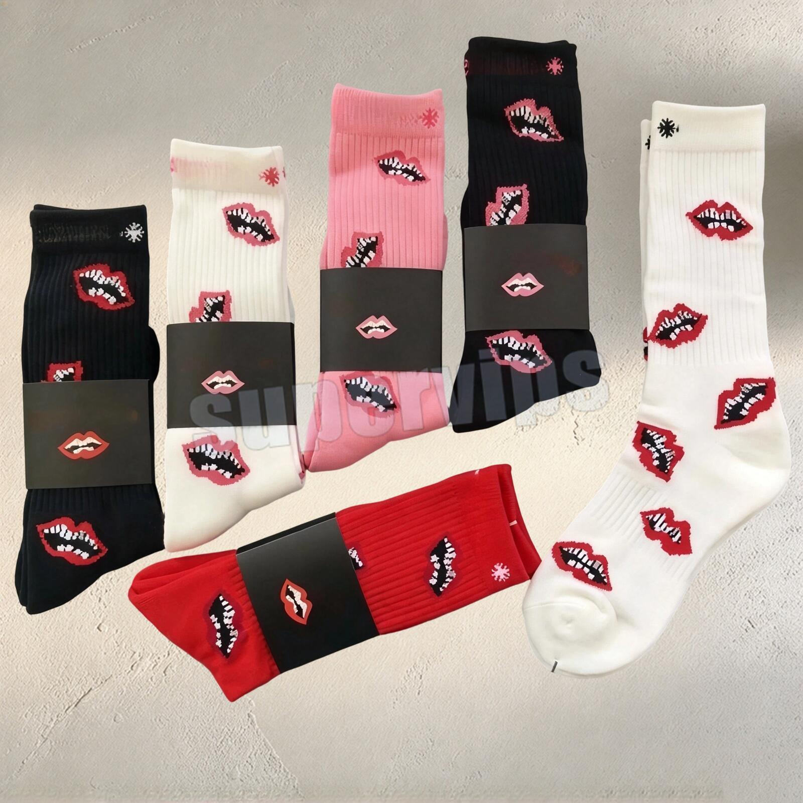 Chrome socks best selling socks men and women styles designer top quality socks casual and fashionable versatile socks long personalized luxury embr