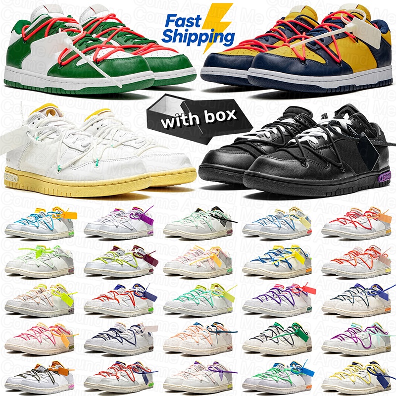 Chaussures de course de créateurs Hommes Femmes Baskets Pine Green University Gold Blanc Noir Baskets pour hommes