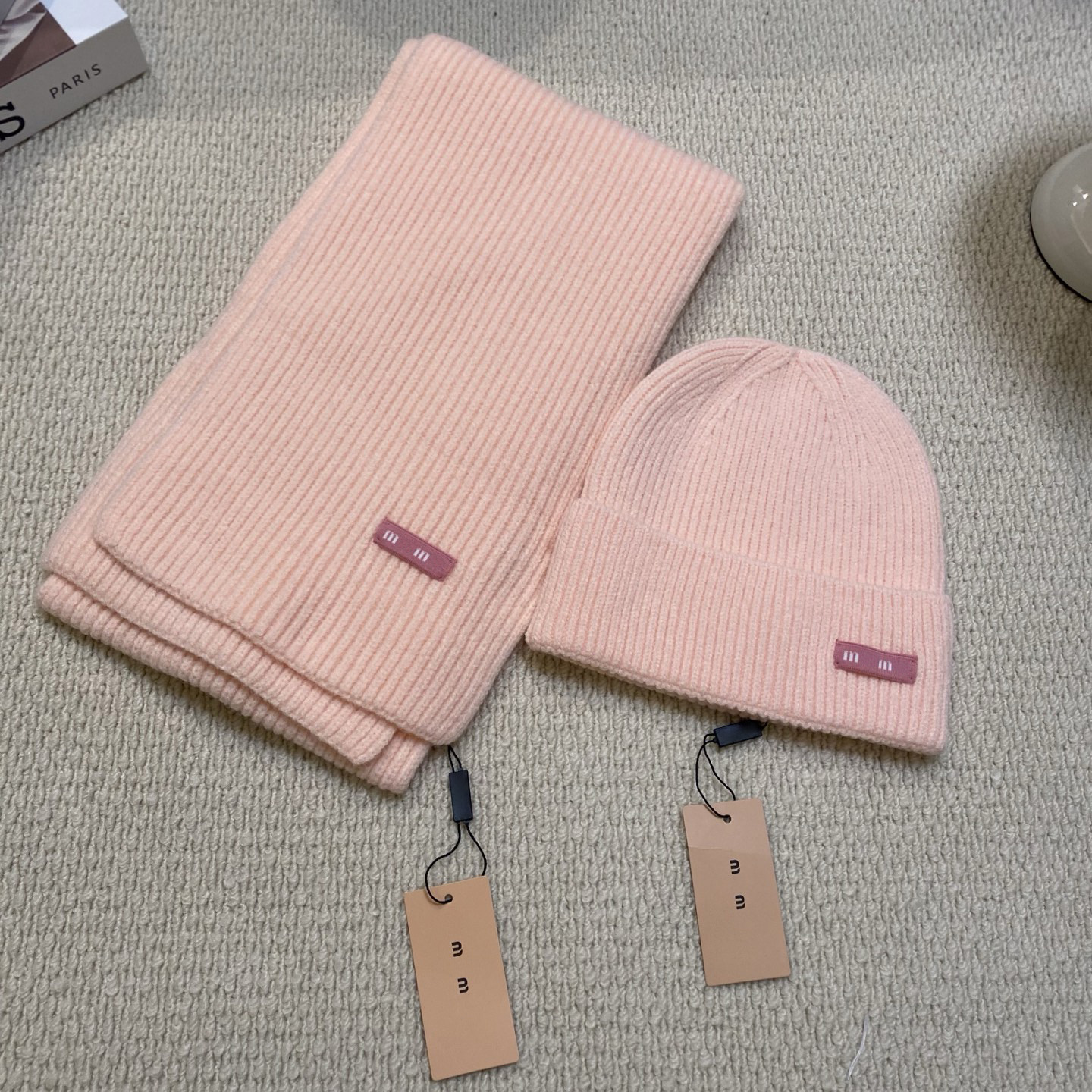 Gorro Bufanda Diseñador Para Hombres Mujeres Bufanda Conjuntos de gorro Diseñador de lujo Diseño de letras Conjunto Carta de color Regalos de alta c