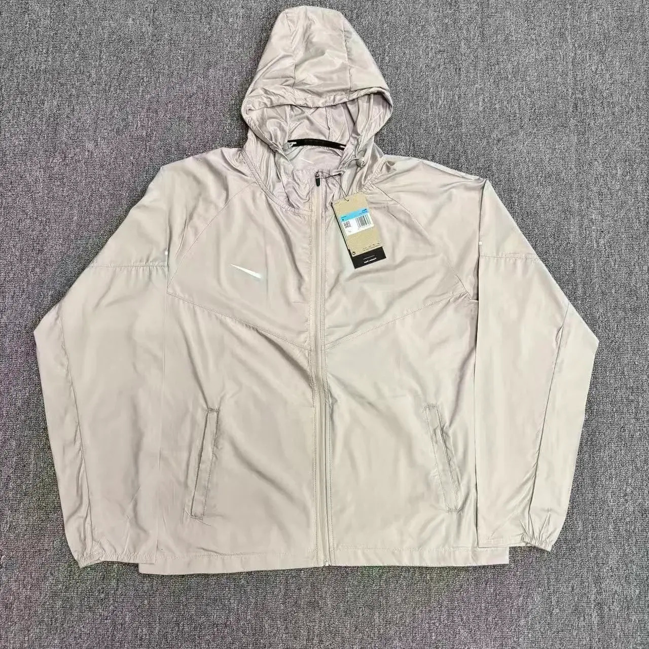 Men Short Jacket Miller Mens Hooded Jackets Windbreaker Windproof Sportswear Lightweight Gym Jogging Sport outerwear Running Jogger Hoodie Coat Crop