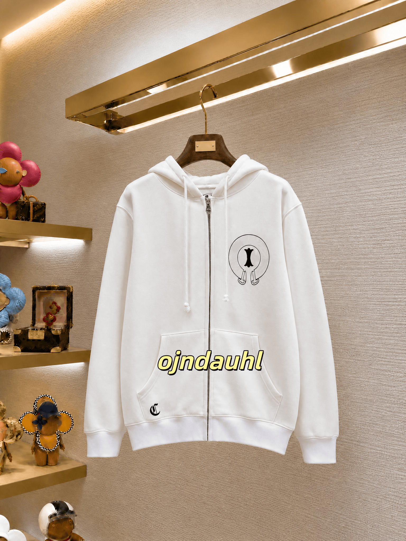 hoodie designer hoodie Street Style Zip Up Hoodie with Print Casual Zipper Hooded Sweatshirt Couple Wear Outdoor Daily Jacket 107