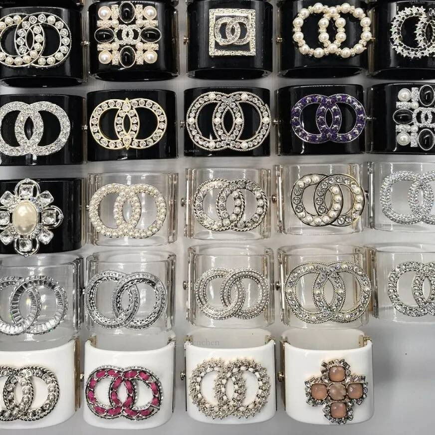 Bracelet bracelets de luxe designer pour femmes diamants en céramique design bracelet bijoux cadeau marque boîte très bon