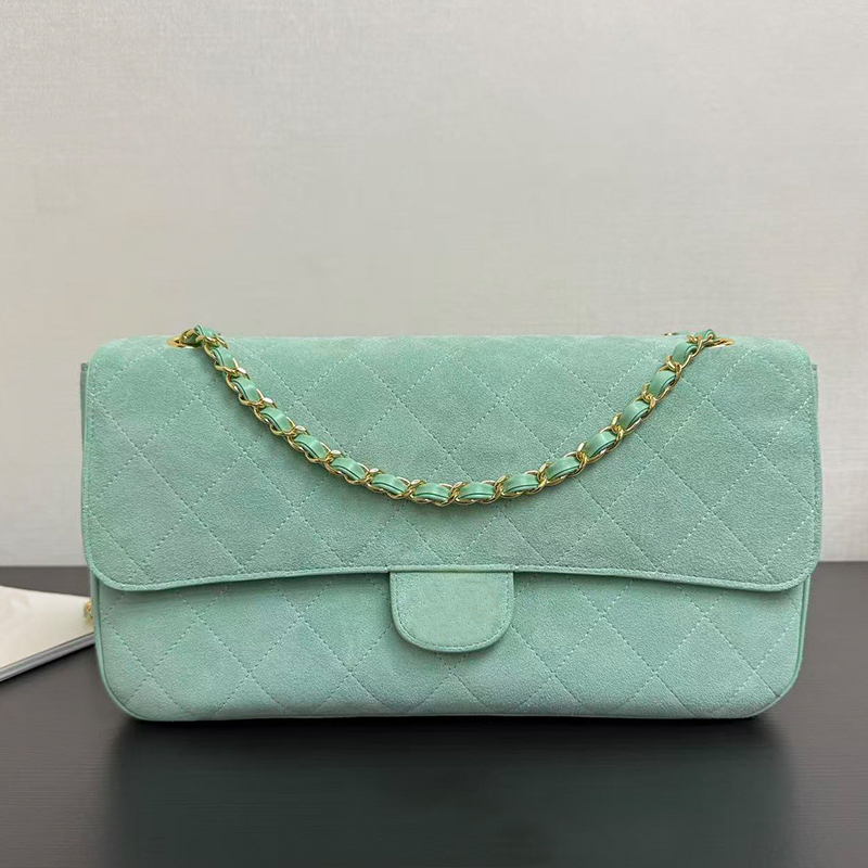 designer bag maxi flap bag shoulder bag city bag elegant suede diamond lattice genuine leather mirror quality large capacity chain strap crossbody b