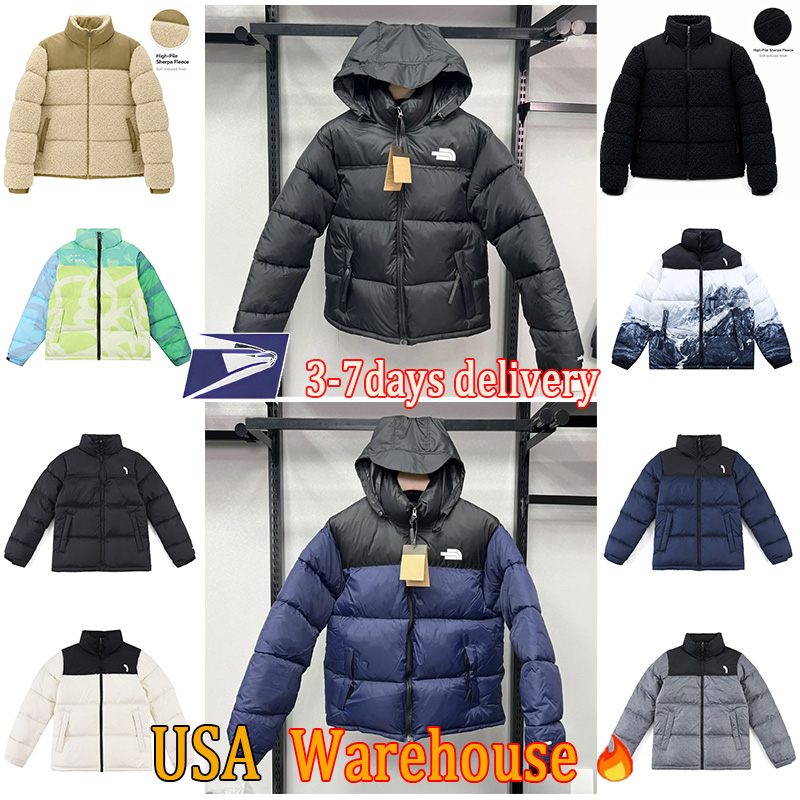 Hot Sell designer northism Puffer Jacket mens Down Jackets Cotton Jackets Designer Coat Men Hidden hat Women Zipper mens Top Coats Hooded Stowable U