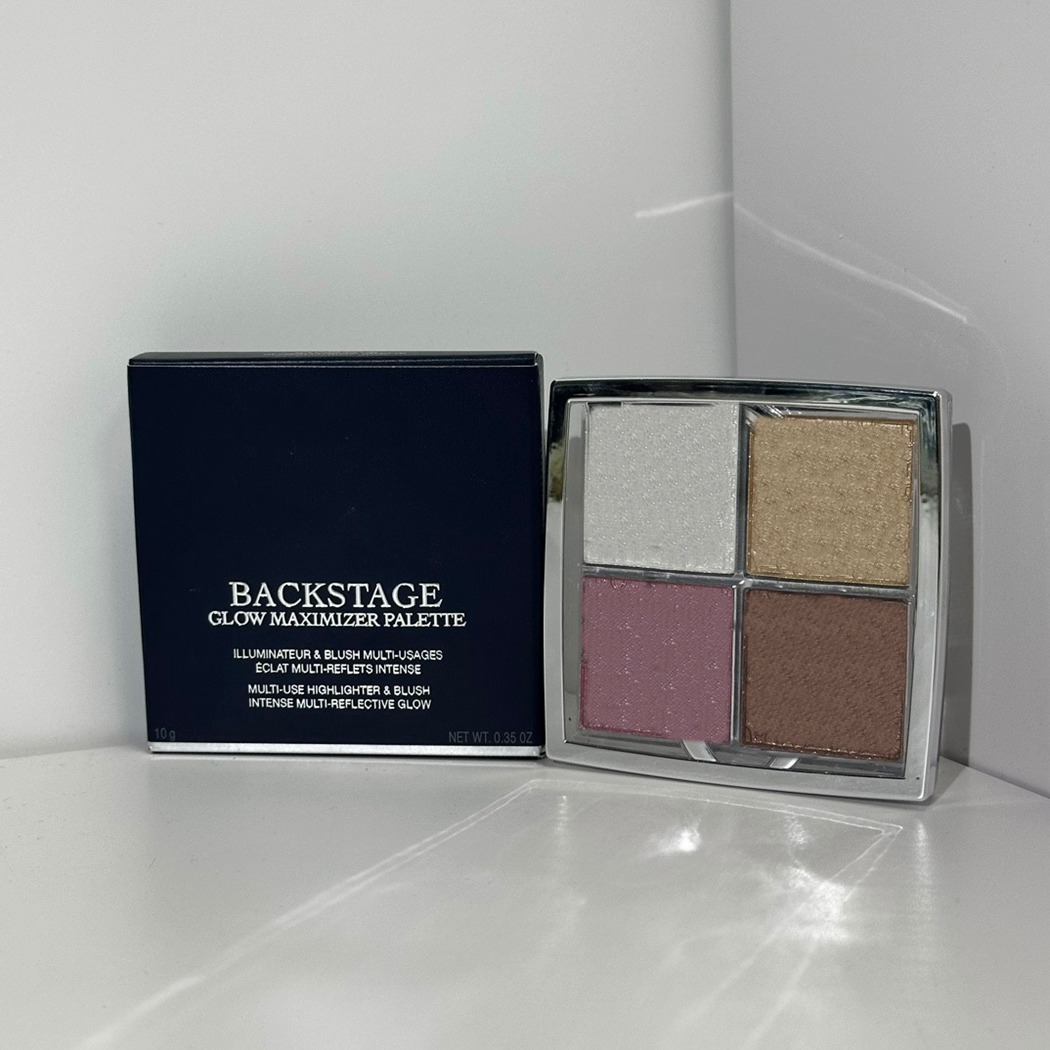 2025 New Version Top Quality Face Highlighter Makeup Palette Backstage Glow Maximizer Shimmer Glitter Multi Use Highlighter Blush Intense Multi Refl