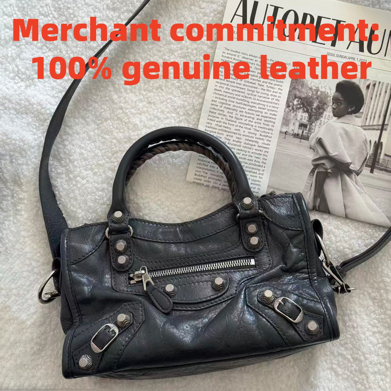 high quality Vintage Le City 3 sizes Shoulder Bags Womens leather RODEO mens Shoulder Bag city shop shopper vacation Underarm Golden and silver butt