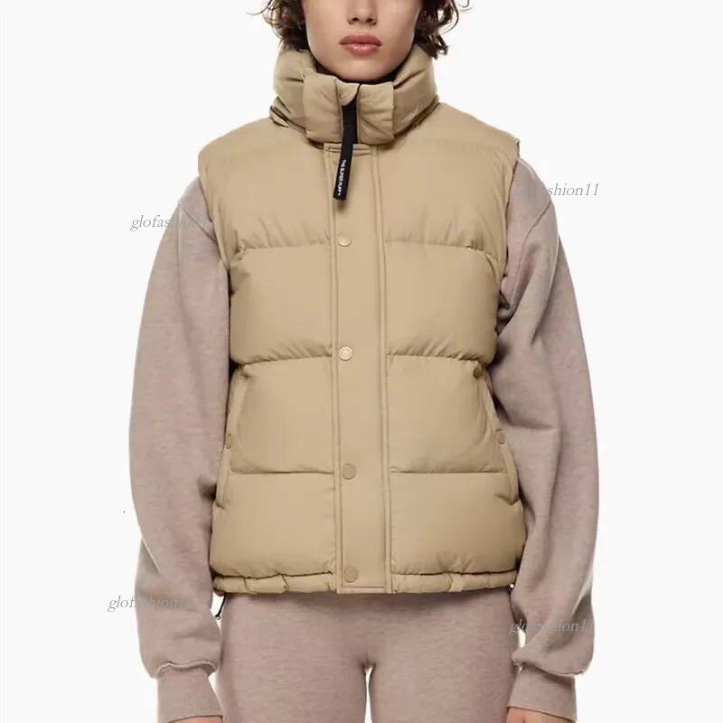 Aritzia Puffer Jacket Designer Women Super Puff Short Hooded Vest Branded Waistcoat Canada Down Thickened Extreme Warm Knee Length Super Aritzia Sup